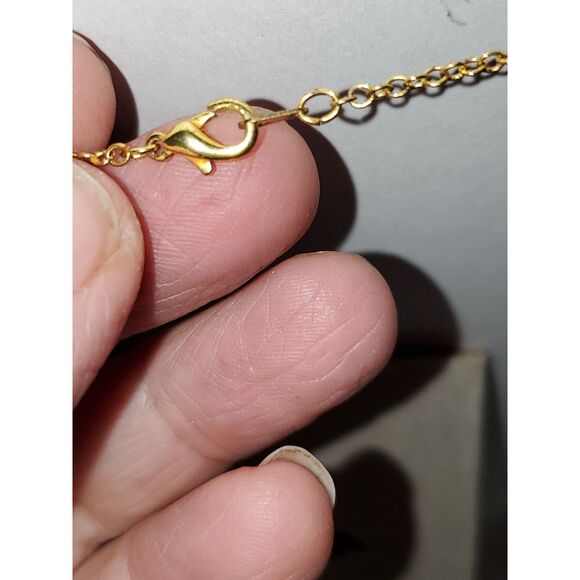 Artisan Filigree Cross Religious Gothic Steampunk Glass Bee Rhinestone Statement - Picture 6 of 10